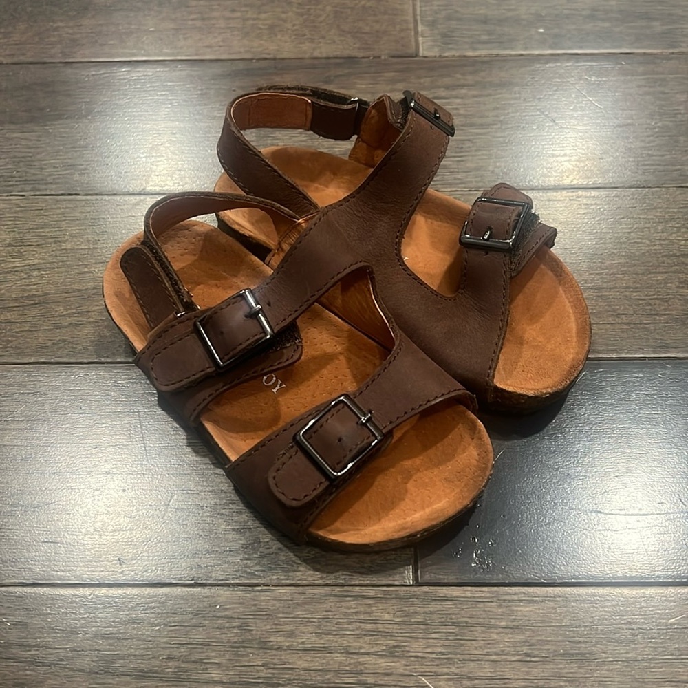 Cardin McCoy leather Kids' Velcro Sandal size 6